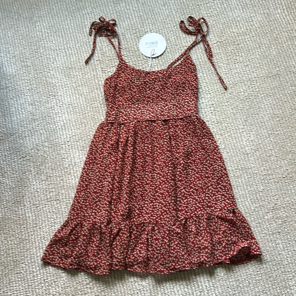 Princess Polly The Bonnie Mini Dress Maroon